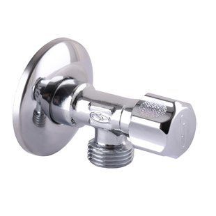 Кран вентильний кутовий SOLOMON 1/2&Prime;х 3/4&Prime; 160403