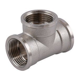 Трійник 1&Prime;ВВВ нікельований NT551S OPTIMUM