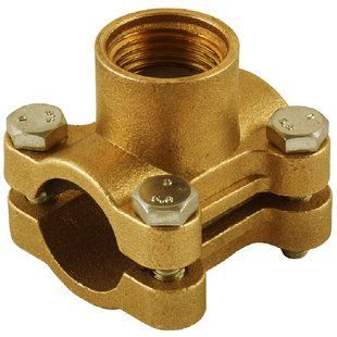 Врізання в трубу 1/2"(&Oslash;21мм)х1/2"В латунне посилене Б3801А