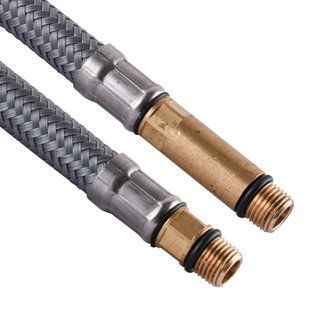 Шланг для змішувача TUCAI М10х3/8&Prime; 0,6м АНТИКОРОЗІЯ TAQ GRIF AСB 207415 ПАРА