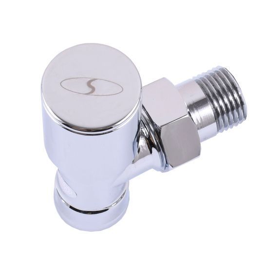 Кран вентильний кутовий з американкою SOLOMON 1/2&Prime; CHROM 1845