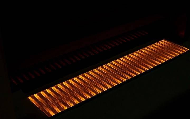 Конвектор ТС80-2500/265-LUX-4wbr (з решіткою)