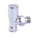 Кран вентильний кутовий з американкою SOLOMON 1/2&Prime; CHROM 1845