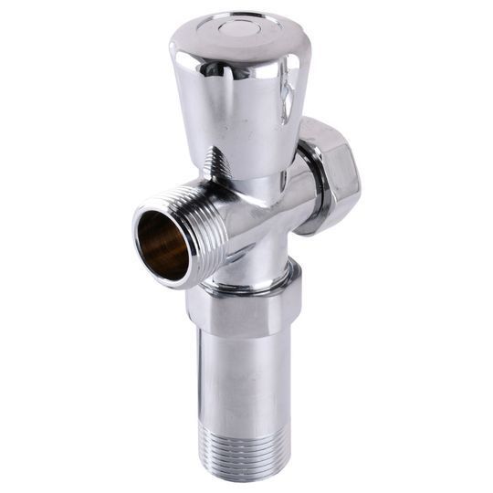 Кран вентильний для пральної машини SELBA 3/4&Prime;x3/4&Prime;x3/4&Prime; з подовжувачем A7250