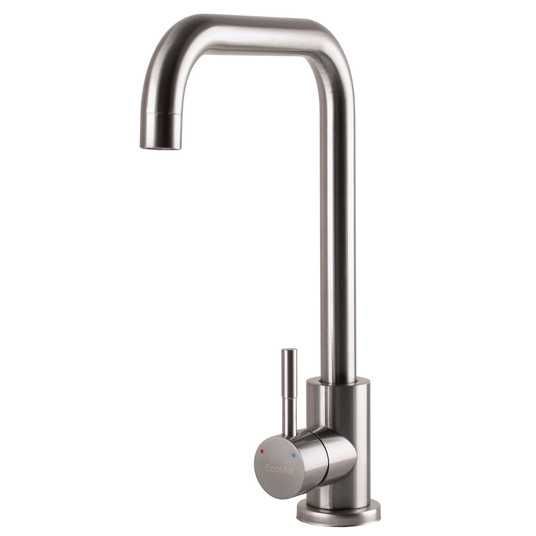 Змішувач для кухні EcoMIX ALPEN AISI-203L-WH - Geyser — сантехніка