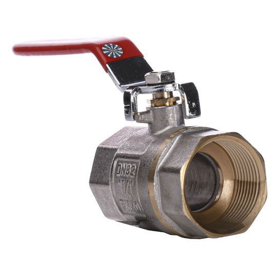 Кран кульовий прямий Q PROFESSIONAL 1 1/4&Prime; ВВ КР PN40 QP151