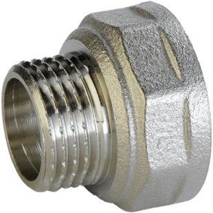 Перехідник редукційний 3/4"х1/2"ВЗ нікельований А0603А(нк)