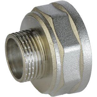 Перехідник редукційний 1"х1/2"ВЗ нікельований А0602А(нк)