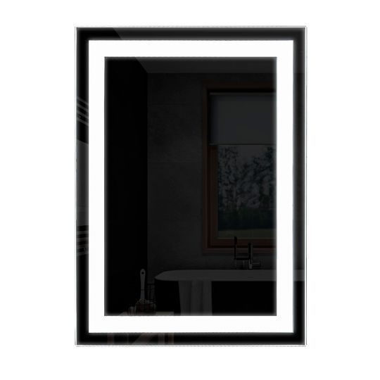 Дзеркало UNIO MRR-01 SQR-AA-H 600 x 800 mm LED FL з підігрівом