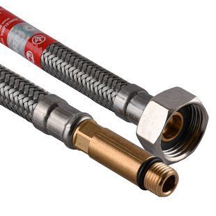 Шланг для змішувача TUCAI М10х1/2&Prime; довгий штуцер 1,0м TAQ GRIF 200197