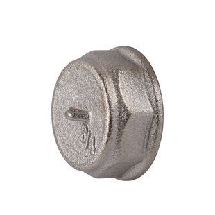 Заглушка 3/4&Prime;В нікельована під пломбу NC401P OPTIMUM