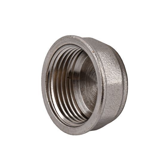 Заглушка 3/4&Prime;В нікельована під пломбу NC401P OPTIMUM