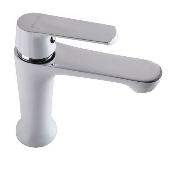 Змішувач для умивальника Globus Lux Laguna GLA-0401-7-WHITE