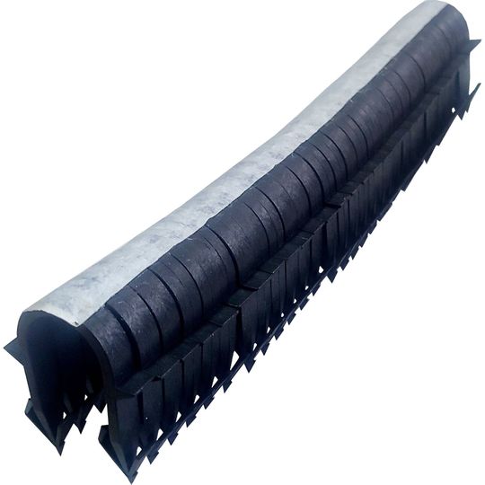 Такерна гарпун-скоба для кріплення труби теплої підлоги Ø16-20 довжина 45мм чорна PREMIUM (уп.30шт)