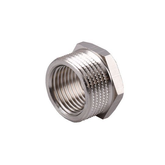 Футорка 3/4&Prime;х1/2&Prime;ЗВ нікельована NF433S OPTIMUM