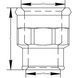 Муфта VIEGA 3240 1/2&Prime;х3/8&Prime; ВВ (268879)